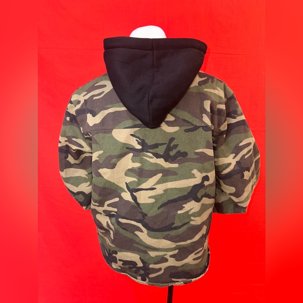 EPTM Camouflage Cargo Jacket w/ Hoodie